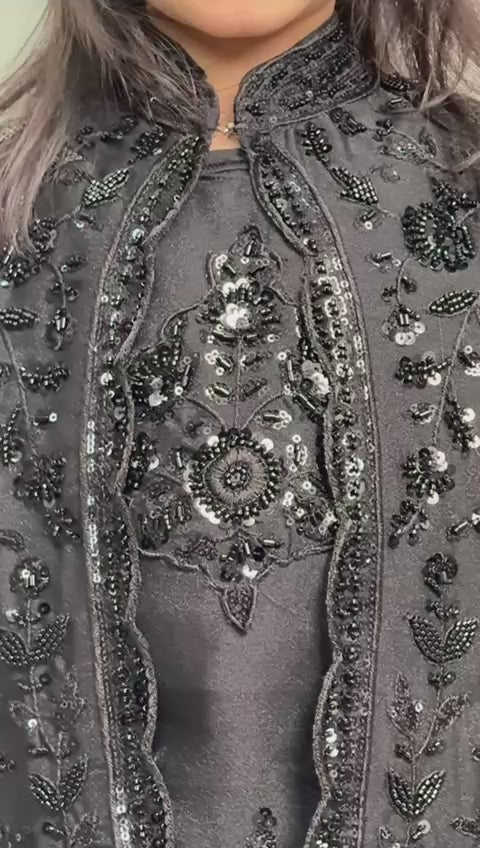 Load video: Midnight Royal Black Festive Set