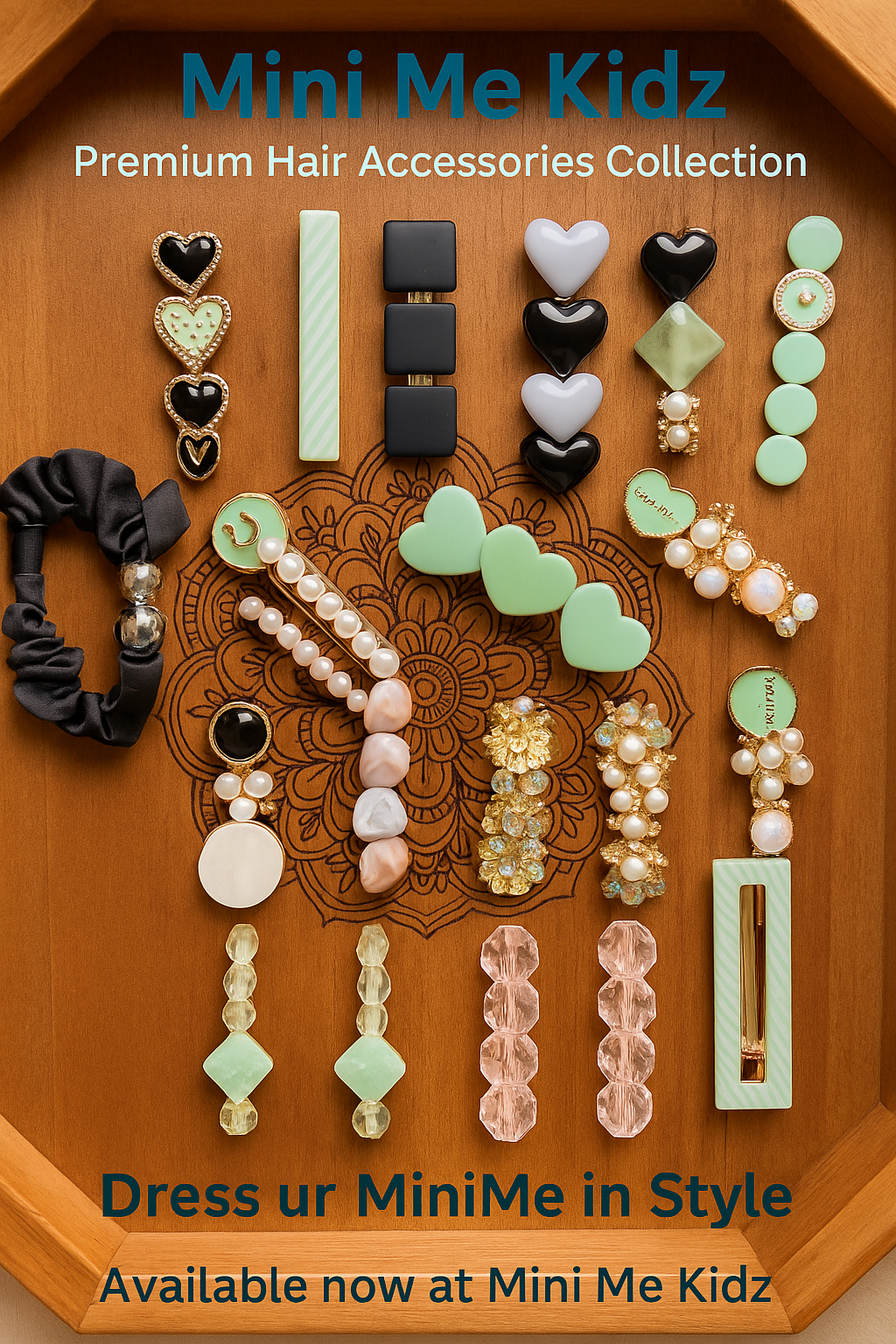 🌸 Mini Me Kidz – Premium Hair Accessories Collection 🌸