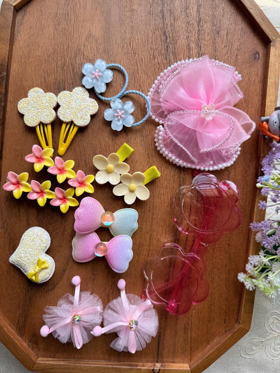🌸 Mini Me Kidz – Premium Hair Accessories Set 🌸