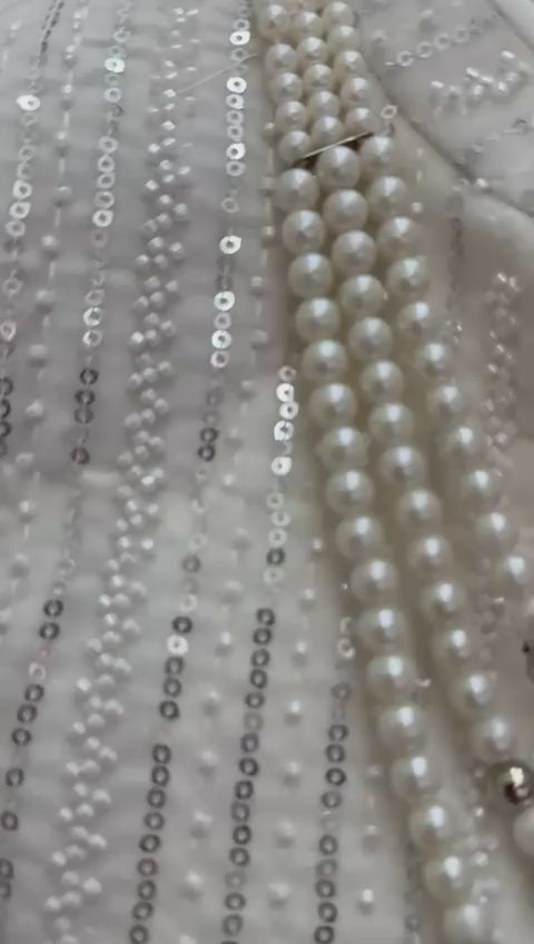 Load video: premium Royal White Sherwani Set for Boys [3 pcs set]