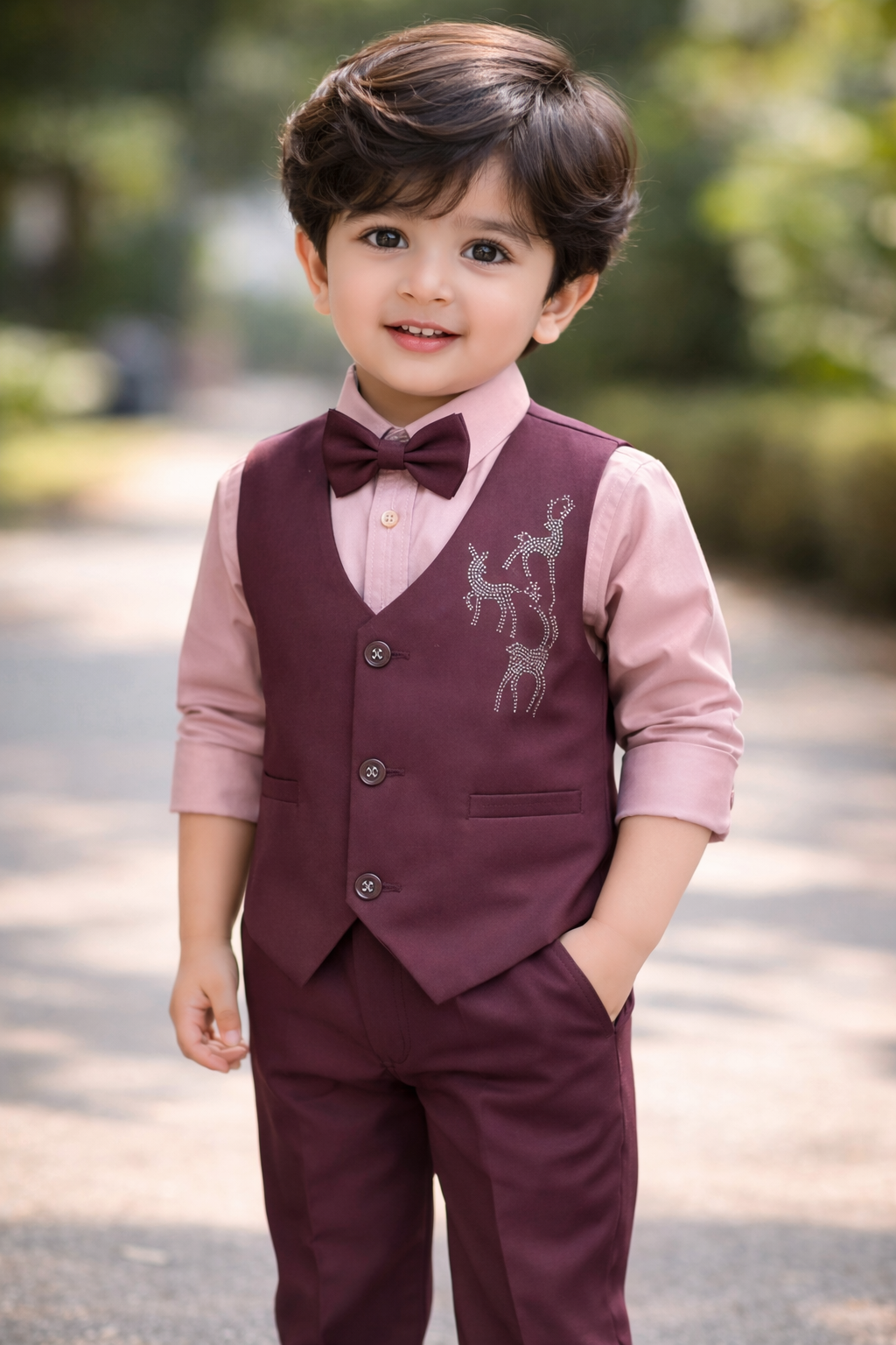 Toddler Boys Premium Party Wear Set