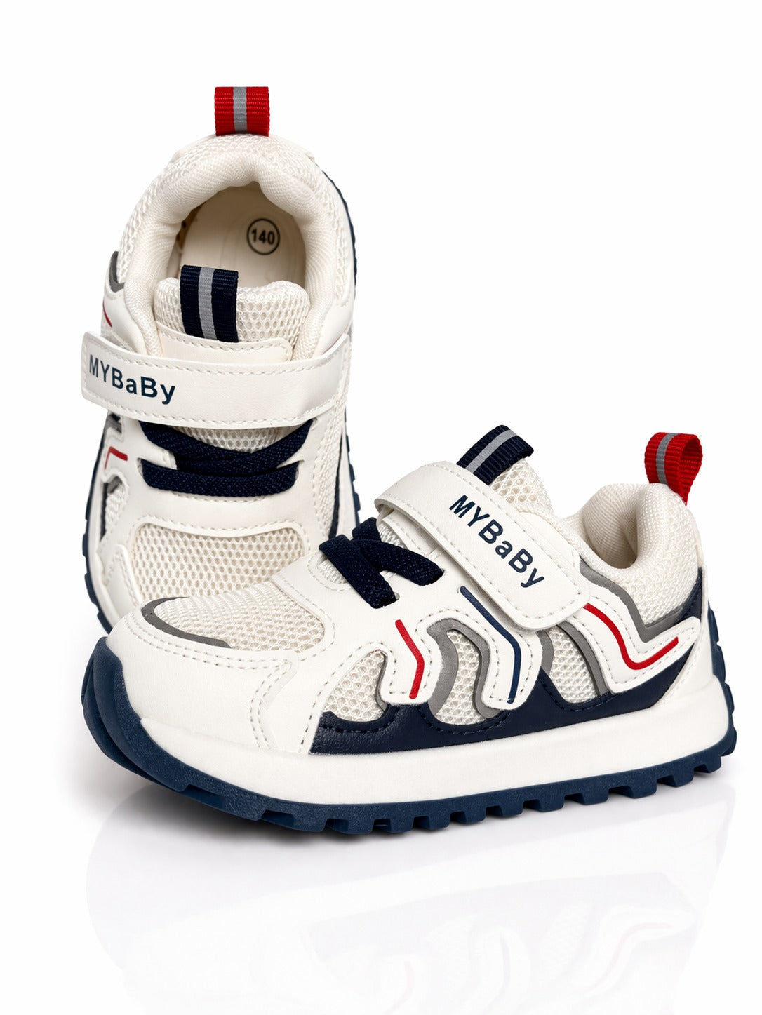 Sneakers for Boys & Girls – Breathable Mesh Running Shoes with Non-Slip Sole & Hook and Loop