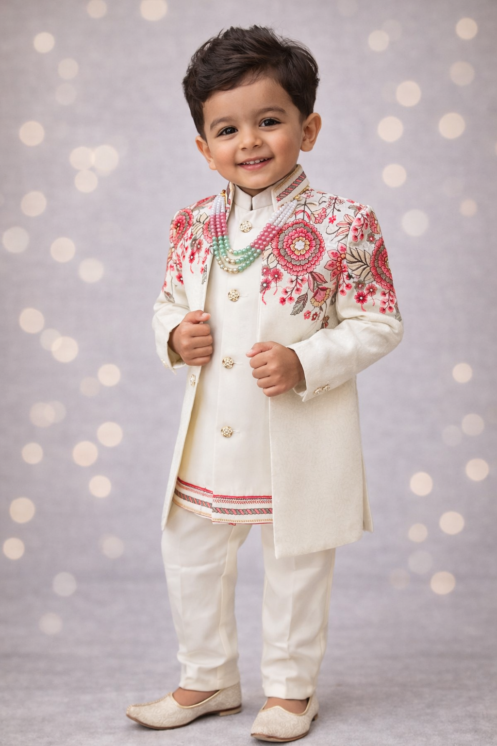 Premium embroidered sherwani jacket